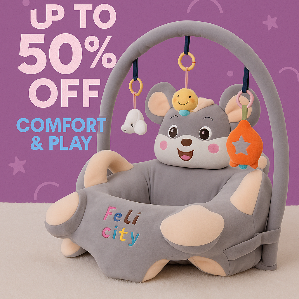 Plush Baby Floor Sofa Seat