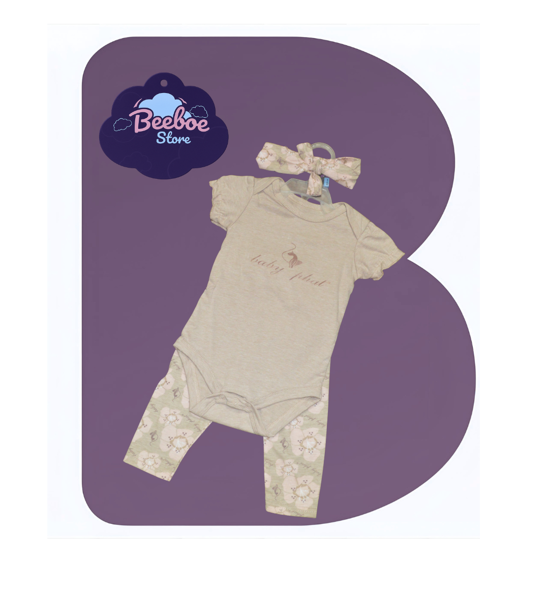 Baby Phat Floral 3-Piece Infant Outfit Set
