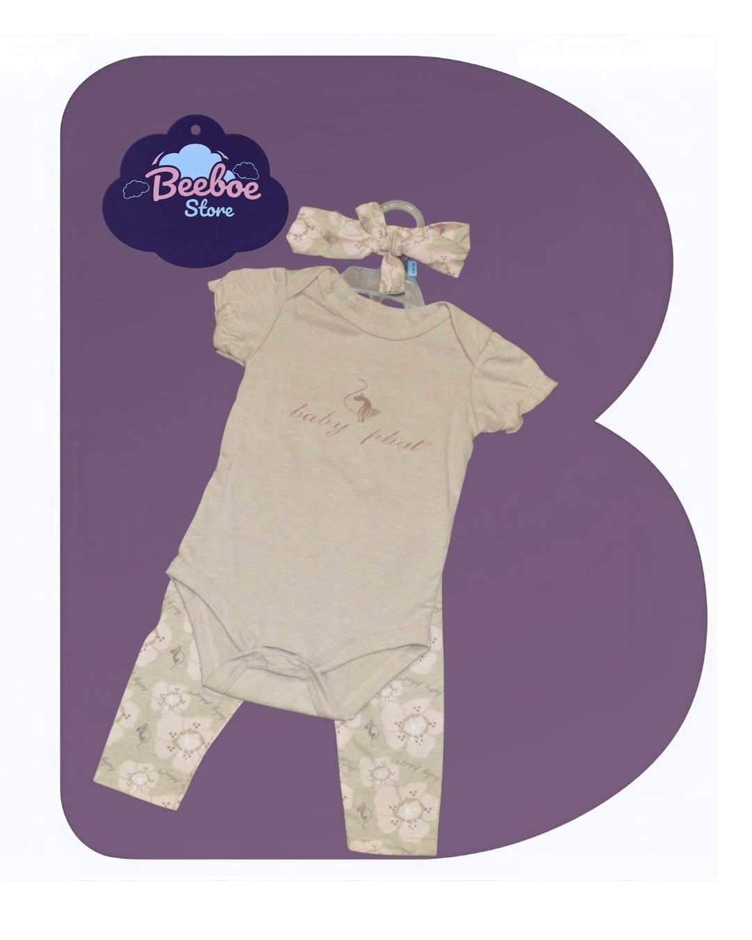 Baby Phat Floral 3-Piece Infant Outfit Set