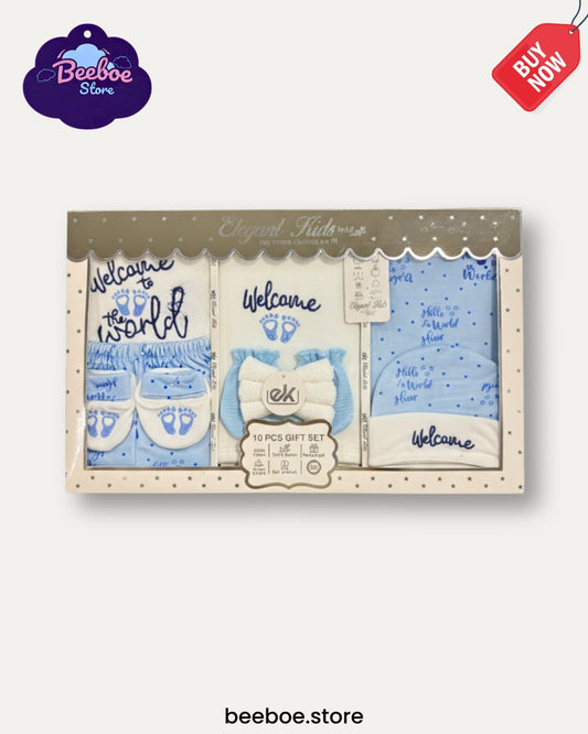 Elegant Kids Warm 10-Piece Baby Gift Set