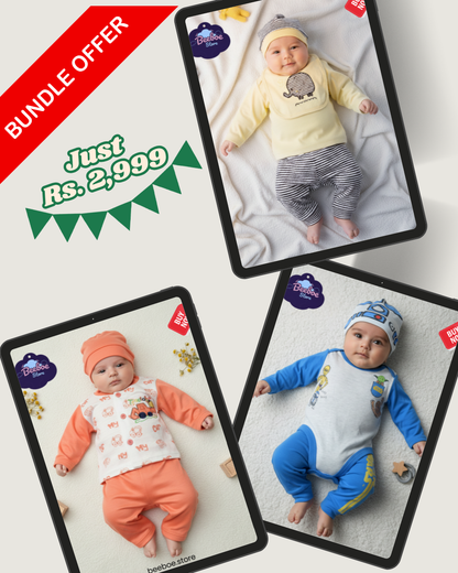 Cute and Cozy baby outfits Bundle deal