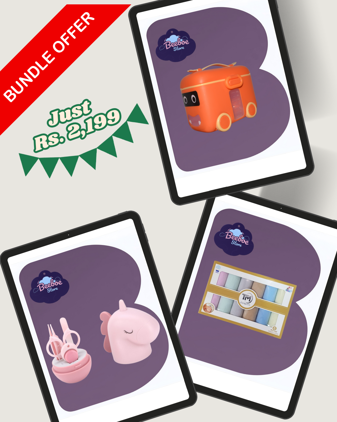 Stylish and Comfy accessories Bundle deal