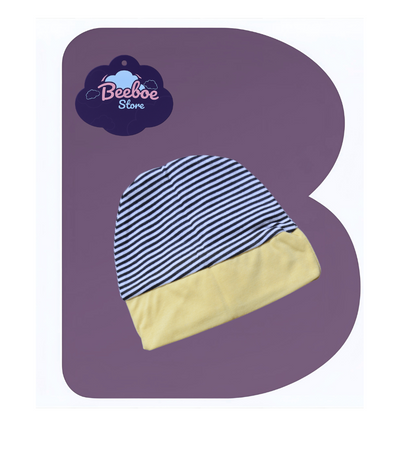 Elephant-Themed Baby Clothing Set with Stripes