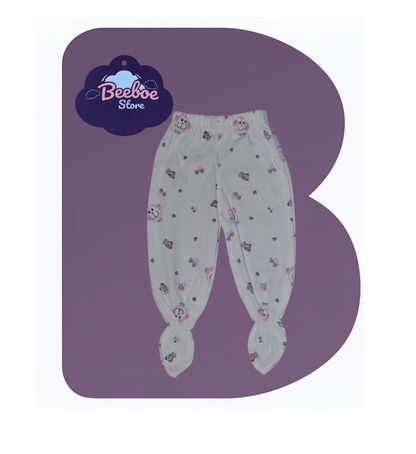 Smiling Lion Newborn Clothing Set – 5-Piece White Cotton Outfit