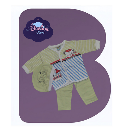 Newborn Sailor Bear 3-Piece Outfit