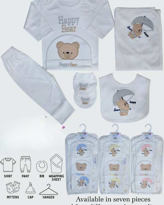 Happy Bear” 7-Piece Beeboe Starter Set